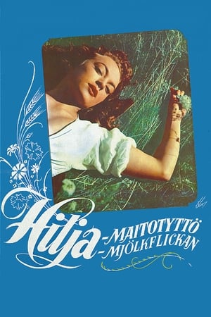 Poster Hilja – maitotyttö 1953