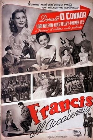 Poster Francis all'accademia 1952