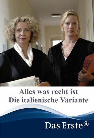 Poster Alles was recht ist – Die italienische Variante 2009