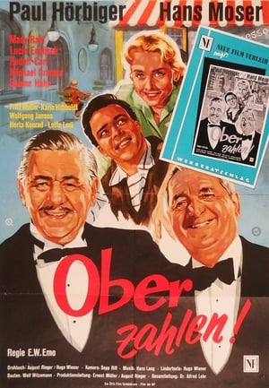 Poster Ober zahlen 1957