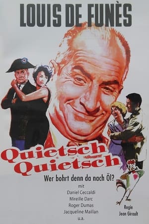 Poster Quietsch ... Quietsch ... Wer bohrt denn da nach Öl? 1963