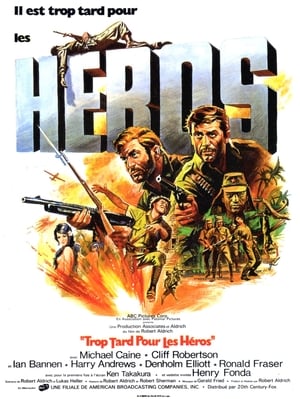 Poster Trop tard pour les Héros 1970