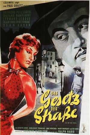 Poster Das Gesetz der Straße 1956