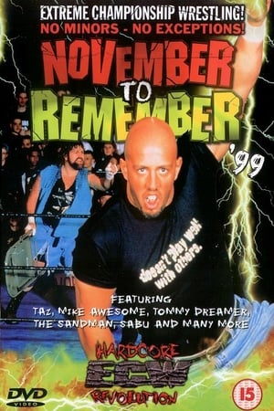 Poster ECW November to Remember 1999 1999