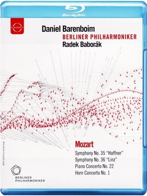 Poster Mozart - Berliner Philharmoniker - Radek Baborák - Daniel Barenboim (2012)