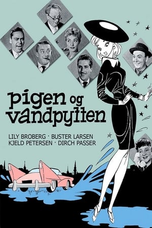 Poster Pigen og vandpytten 1958