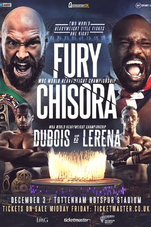 Poster Tyson Fury vs. Derek Chisora III 2022