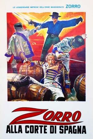 Poster Zorro in the Court of Spain 1963