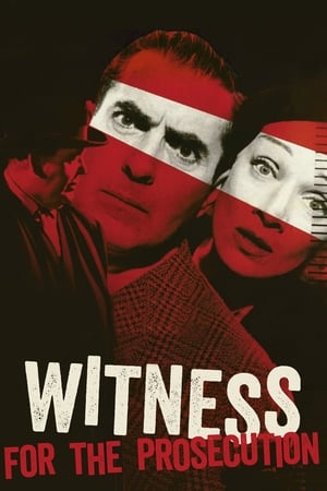 Poster Martorul acuzării 1957