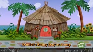 Daniel Tiger's Neighborhood Daniel's Rainy Day at Camp