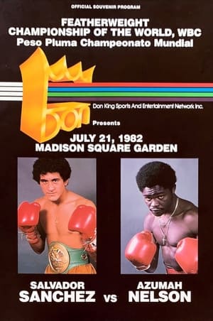 Poster Salvador Sanchez vs. Azumah Nelson 1982