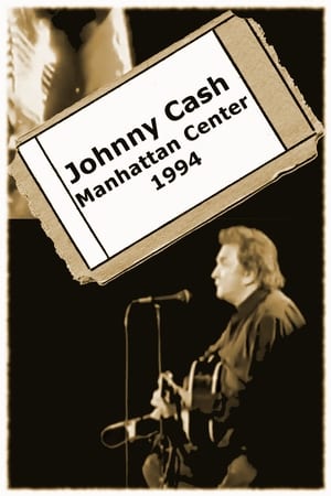 Poster Johnny Cash - Manhattan Center 1994