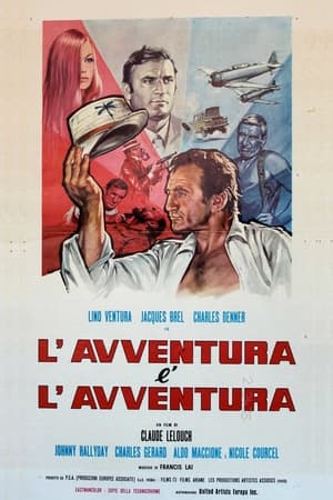 Poster L'avventura è l'avventura 1972