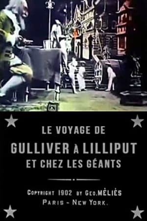 Poster Le voyage de Gulliver à Lilliput et chez les géants 1902