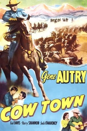 Poster Cow Town 1950
