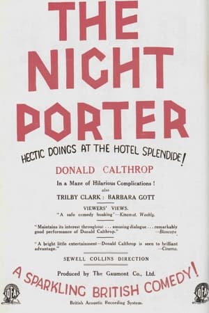 Poster The Night Porter 1930