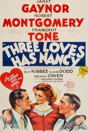 Poster Three Loves Has Nancy 1938