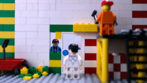 Bonecos de Estado em Golpes de Plástico