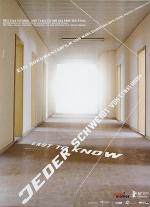 Poster Last to Know (2006)