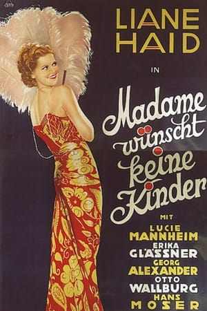 Poster Madame wünscht keine Kinder 1933