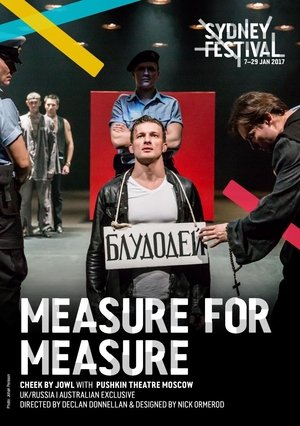 Poster Cheek by Jowl: Measure for Measure (2013)