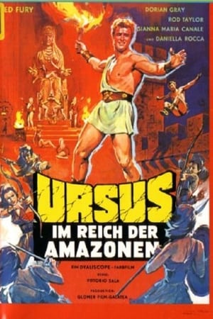 Poster Ursus im Reich der Amazonen 1960