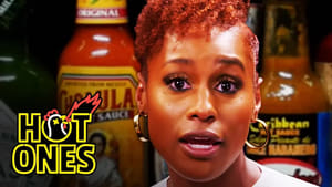 Image Issa Rae Raps While Eating Spicy Wings