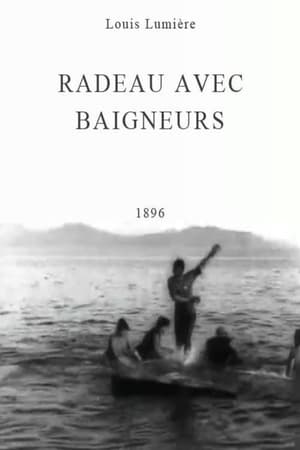 Poster Radeau avec baigneurs (1896)