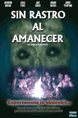 Poster Sin Rastro Al Amanecer 2016