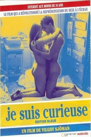 Poster Je suis curieuse - version bleue 1968