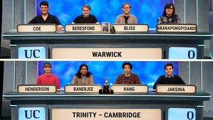 University Challenge Warwick v Trinity College, Cambridge