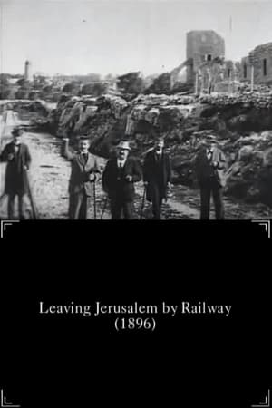 Poster Leaving Jerusalem by Railway 1897