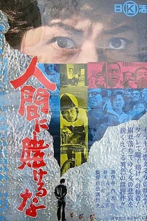 Poster Ningen ni kakeruna (1964)