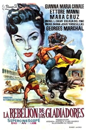 Poster La rebelión de los gladiadores 1958