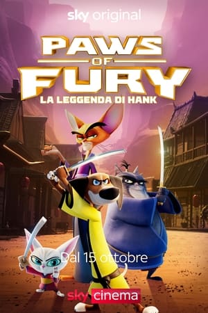 Poster Paws of Fury - La leggenda di Hank 2022