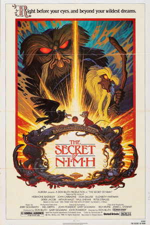 Постер мультфильма «Секрет Н.И.М.Х. (1982)» — (15 из 62)