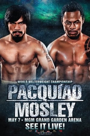 Poster Manny Pacquiao vs. Shane Mosley 2011