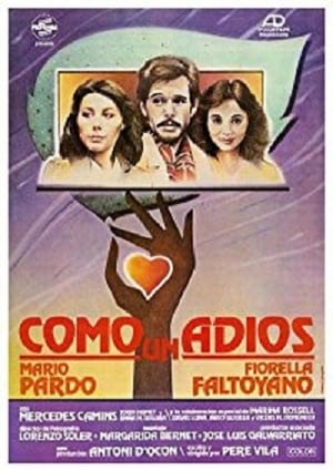 Poster Como un adiós 1983