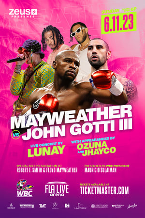 Poster Floyd Mayweather Jr. vs. John Gotti III 2023