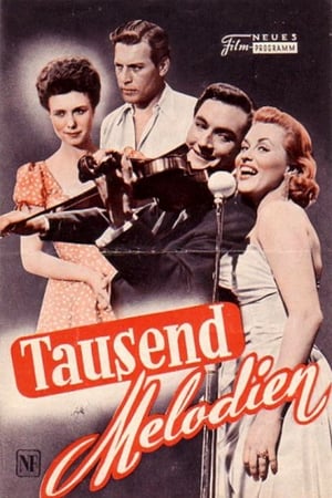 Poster Tausend Melodien 1956