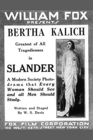 Poster Slander (1916)