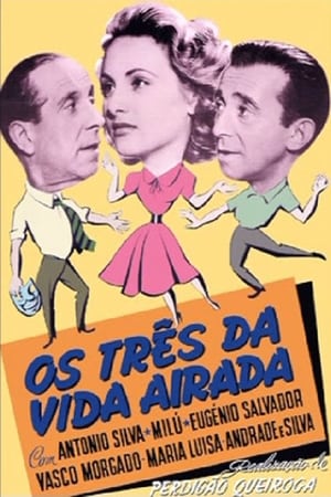 Poster Os Três da Vida Airada 1952