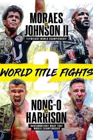 Poster ONE on Prime Video 1: Moraes vs. Johnson II (2022)
