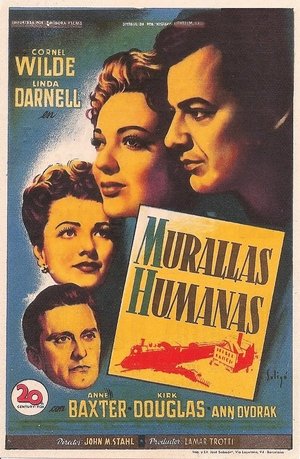 Poster Murallas humanas 1948