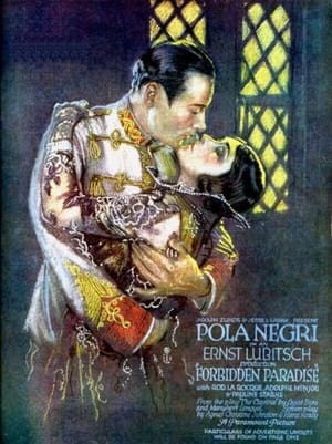 Poster Forbidden Paradise 1924
