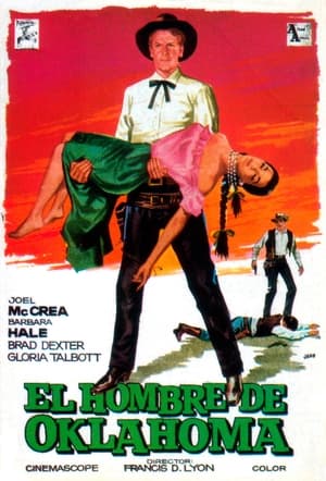 Poster El hombre de Oklahoma 1957