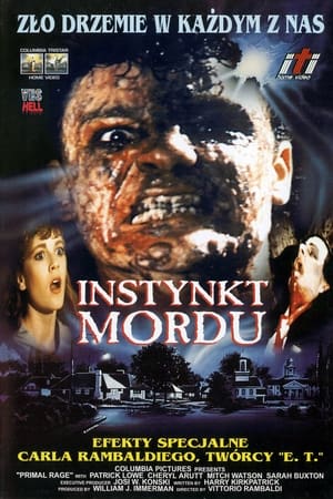 Poster Instynkt mordu 1988