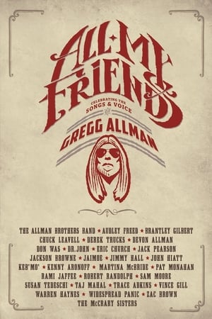 Poster All My Friends - Celebrating the Songs & Voice of Gregg Allman (2014)