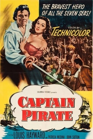 Poster Kapitan Piratów 1952