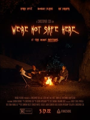 Poster We're Not Safe Here (2022)